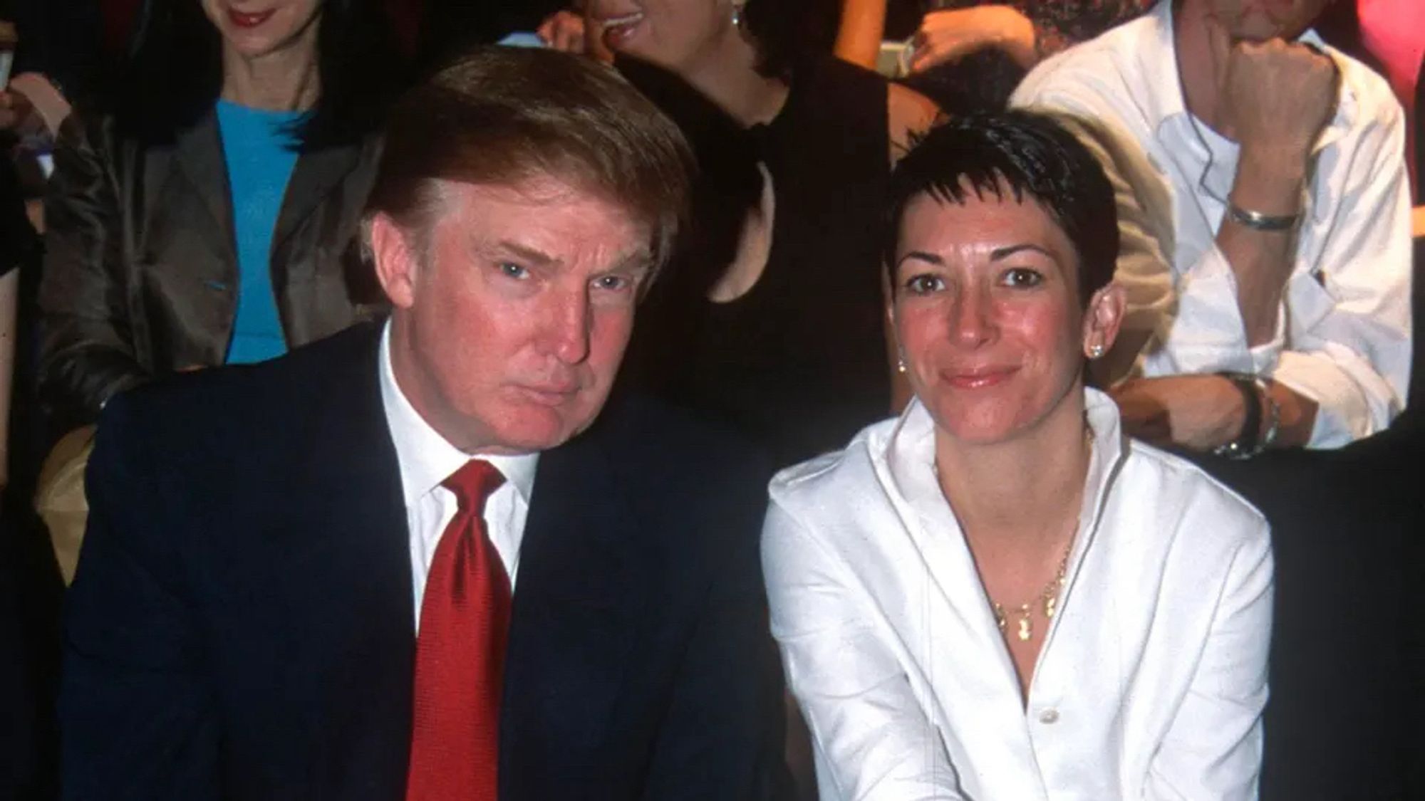 Trump and Ghislaine Maxwell