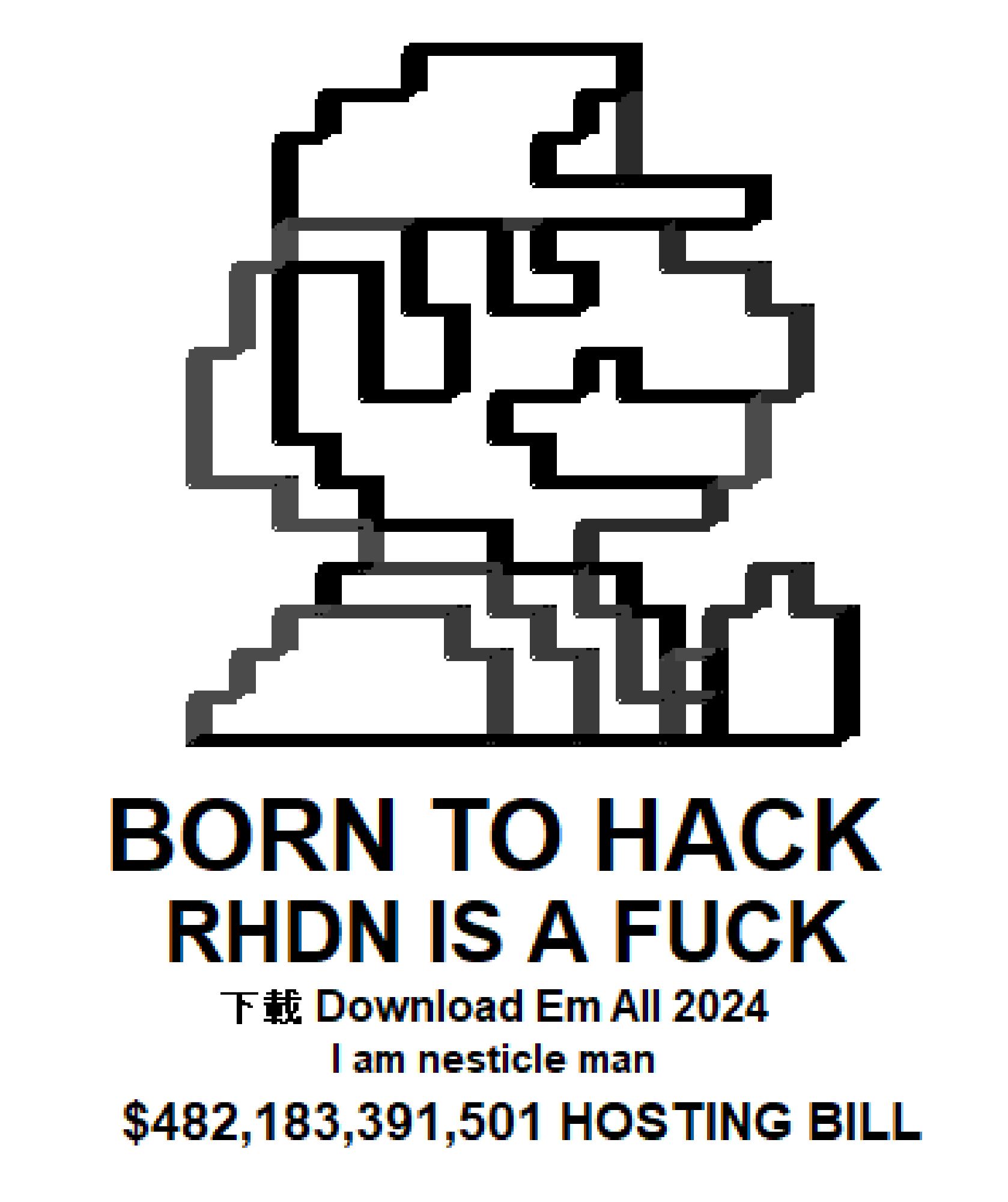 (super mario 1 mario's head) born to hack / rhdn is a fuck / download em all 2024 / i am nesticle man / $420,801,258,012 HOSTING BILL