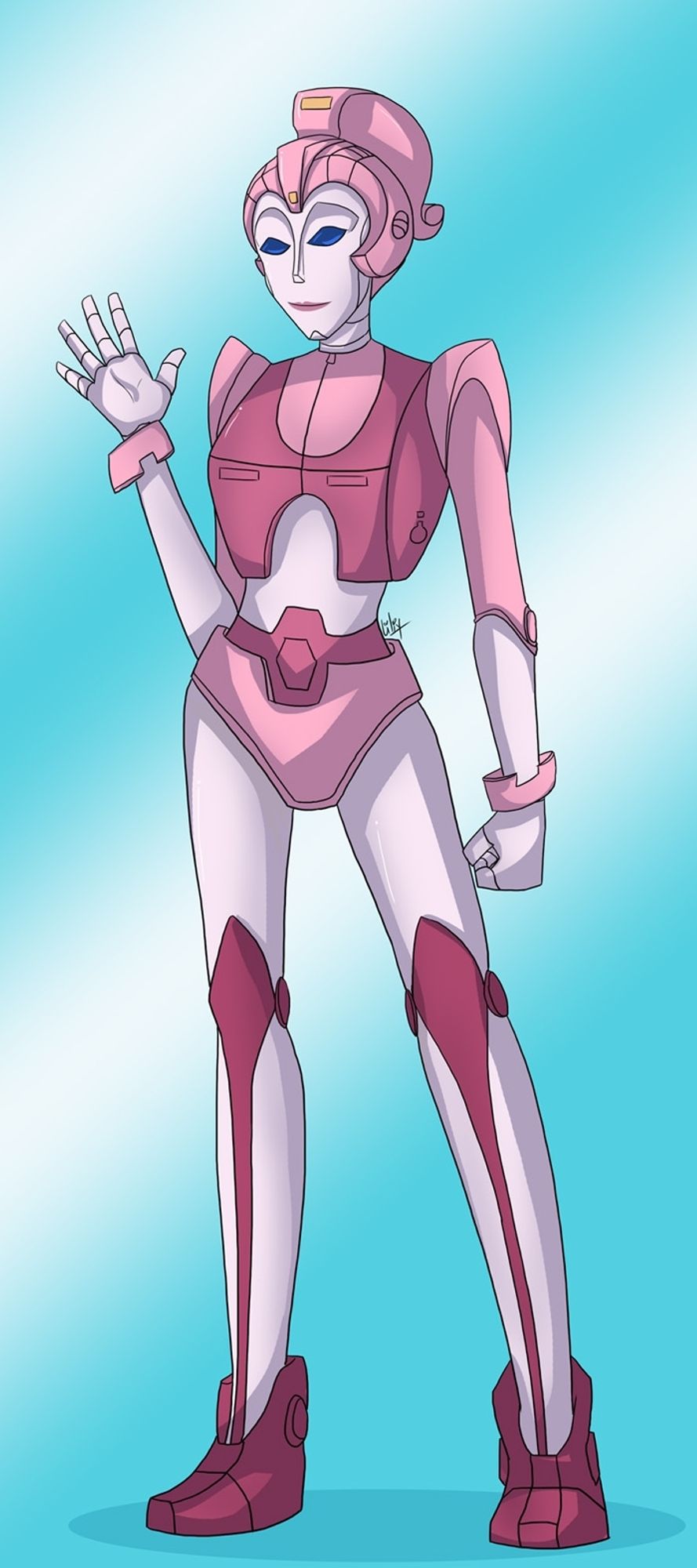 Fanart of Ariel from Transformers.