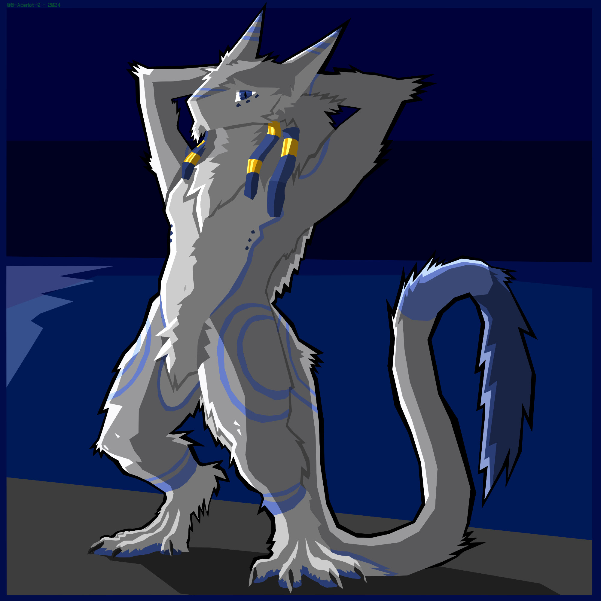 Tapio the Sergal, belonging to Fillinek