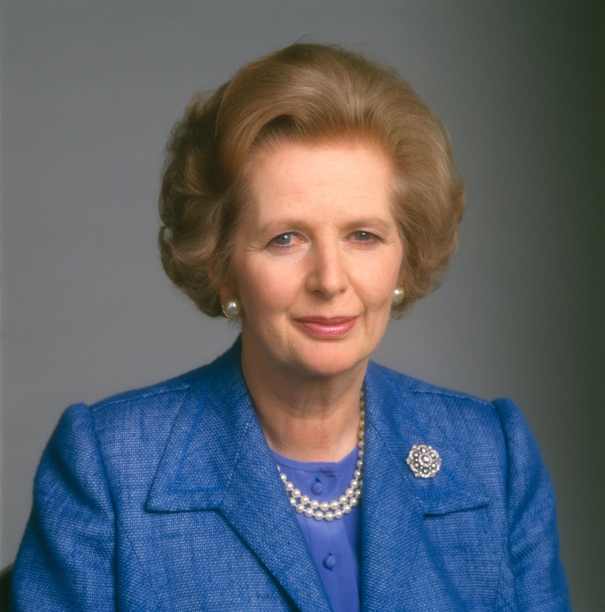 Portrait of Margaret Thatcher