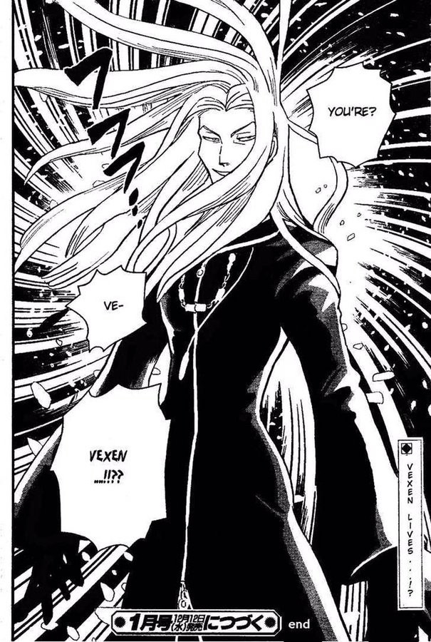 Vexen? Making a surprise appearance in the Kingdom hearts 2 manga