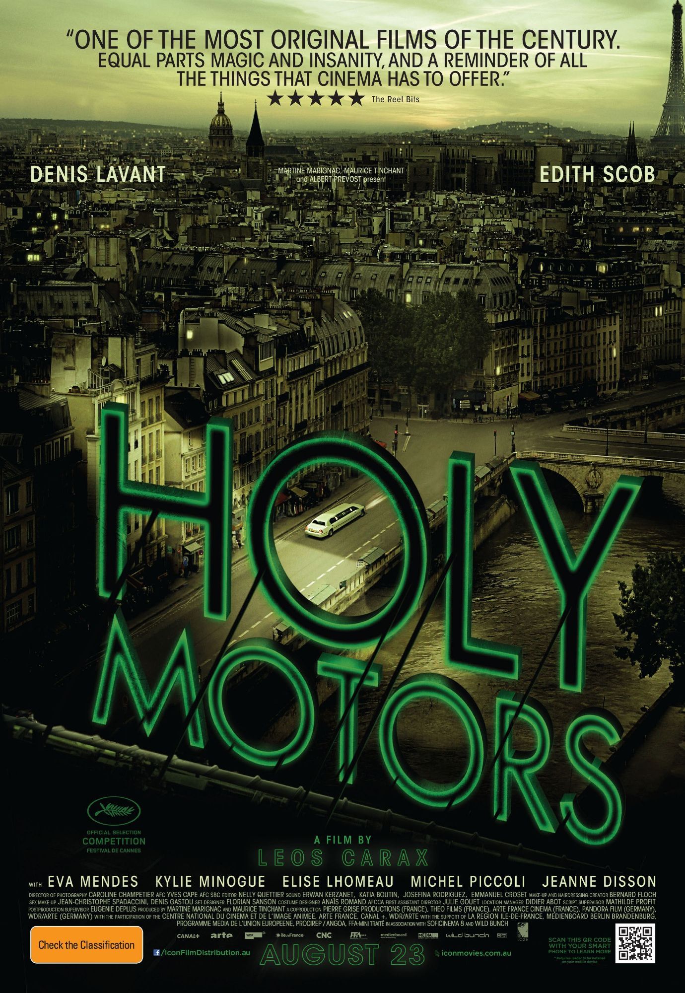 Poster for the film Holy Motors