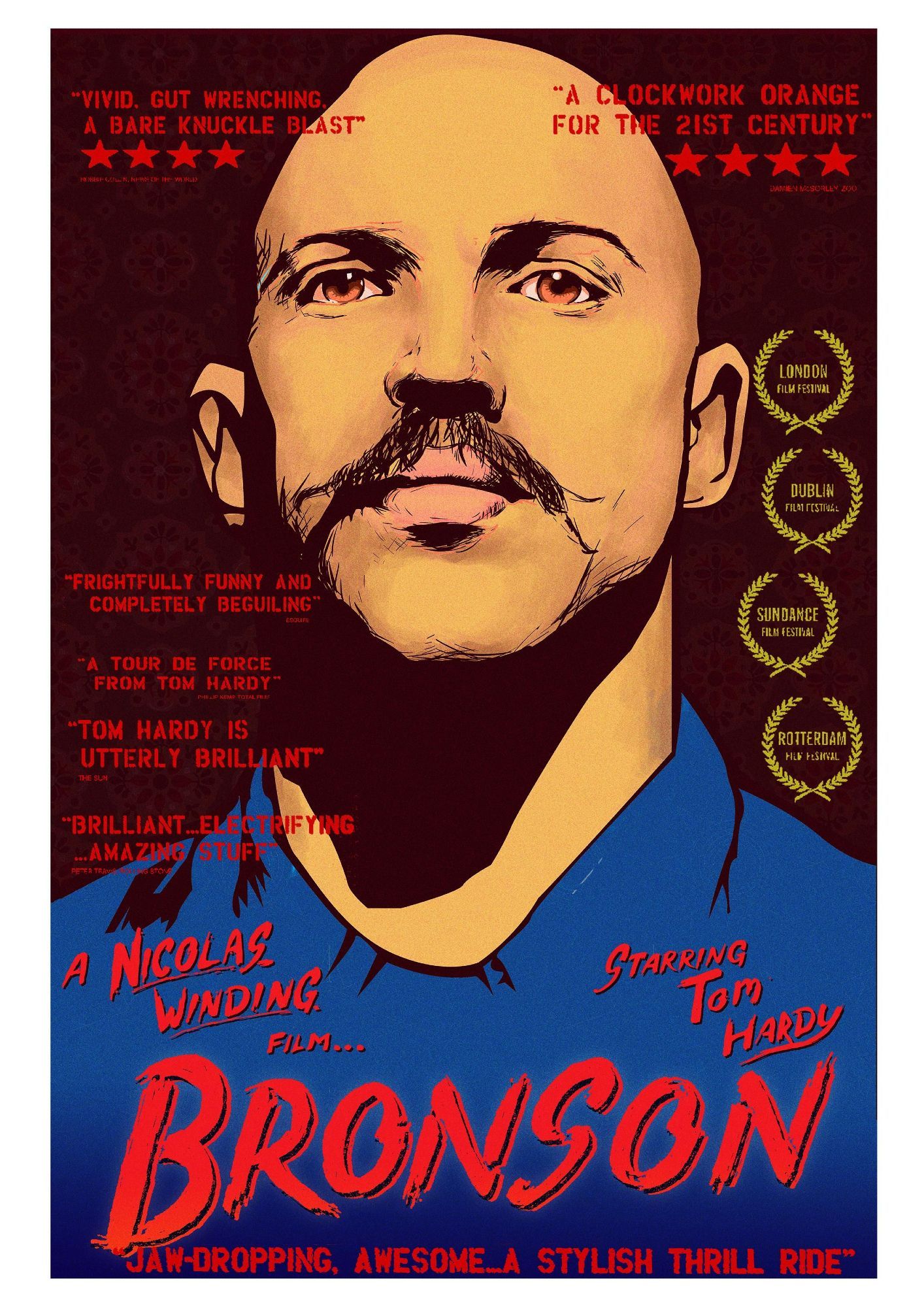 Poster for the movie Bronson