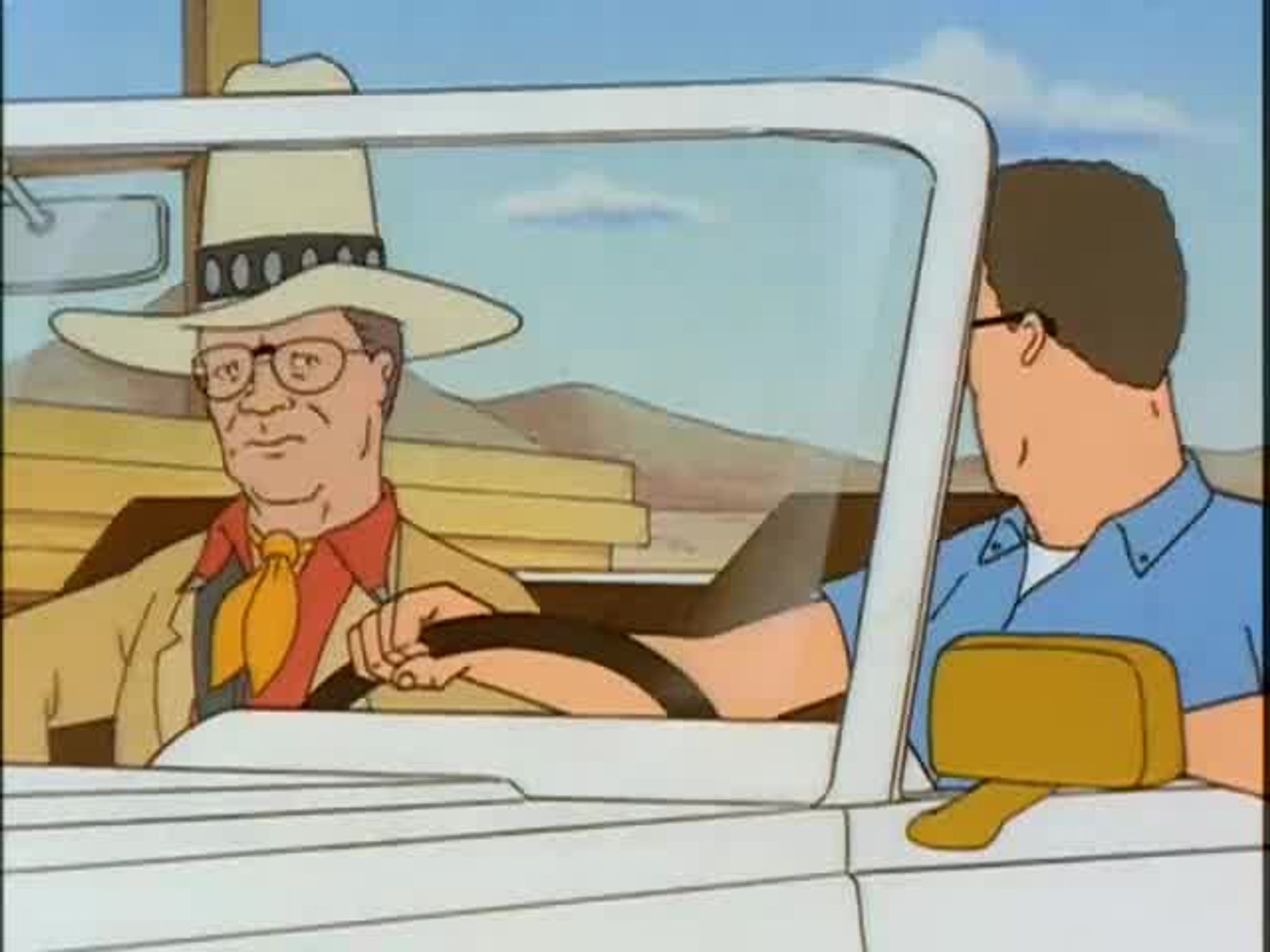 Screenshot from King of the Hill Season 2, Episode 9