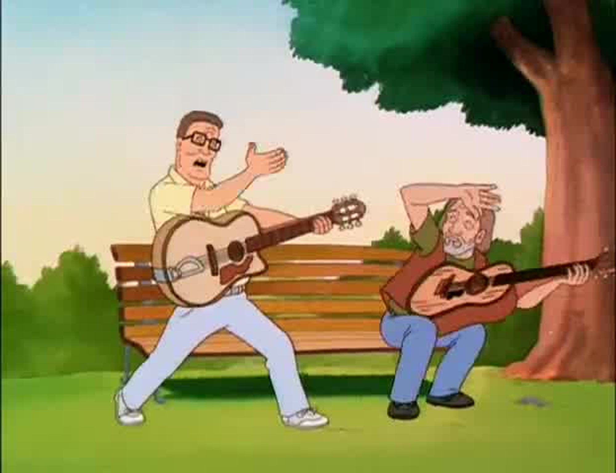 Screenshot from King of the Hill Season 1, Episode 4