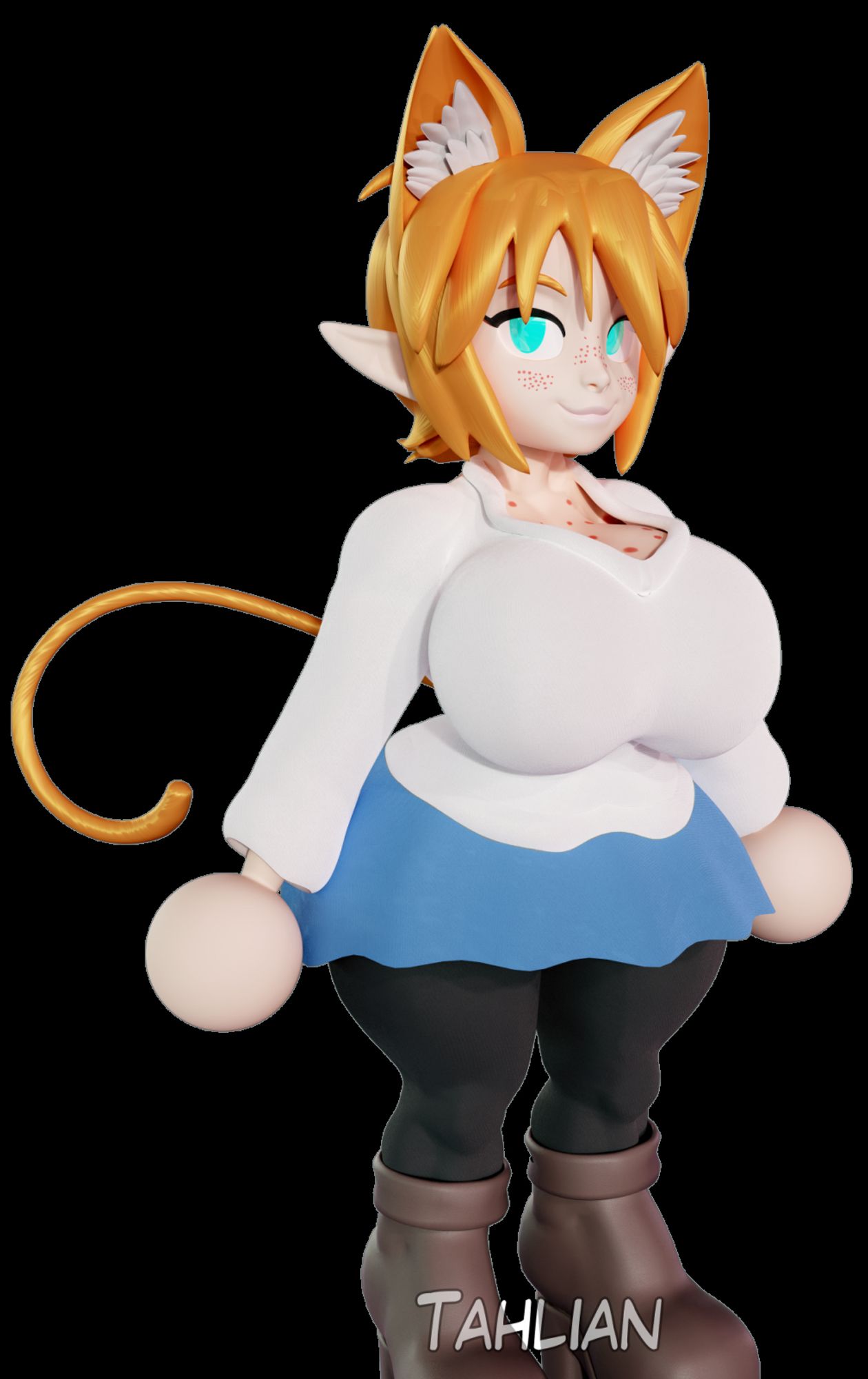 Just some shitpost of Felicia dressed up as Neco-Arc