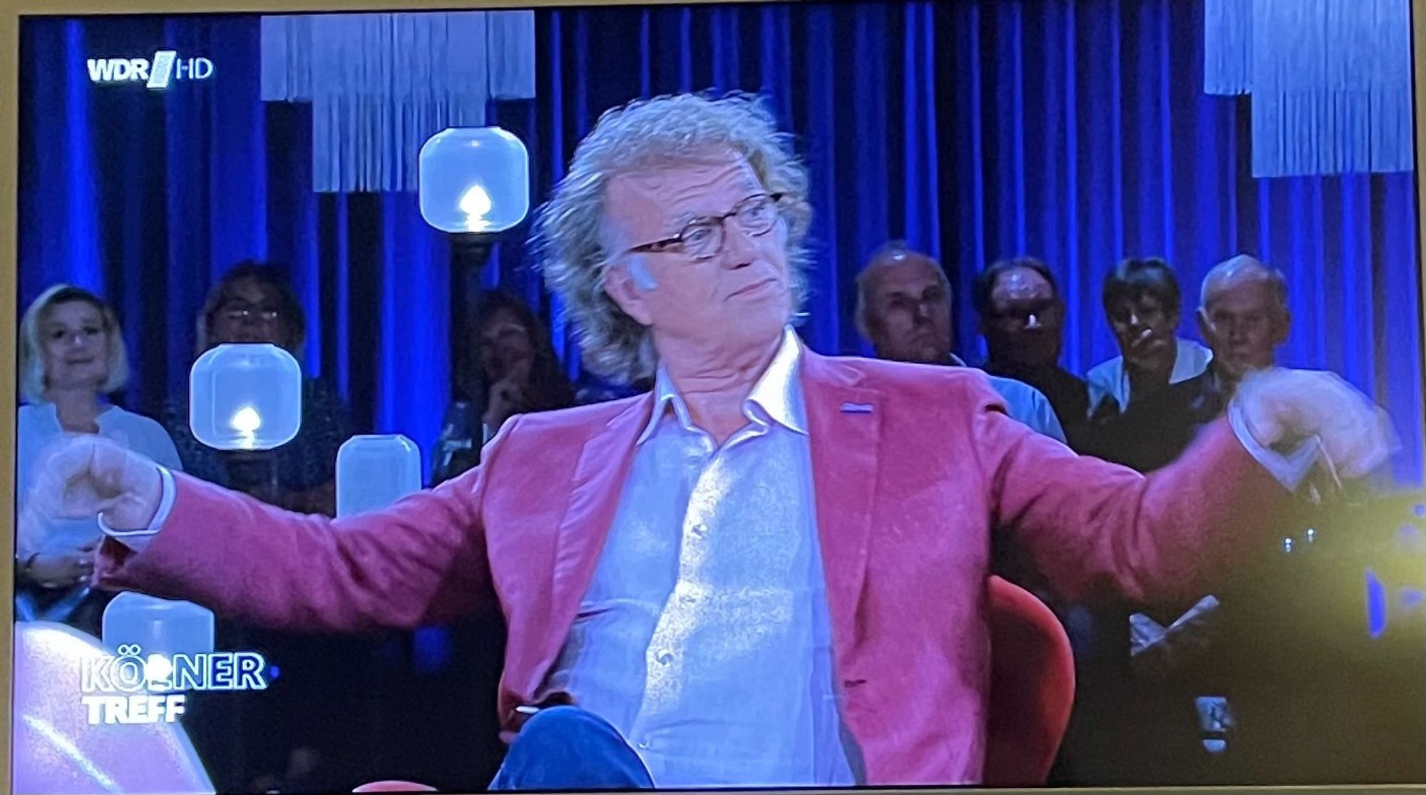 Ausnahmegeige André Rieu im „Kölner Treff“.