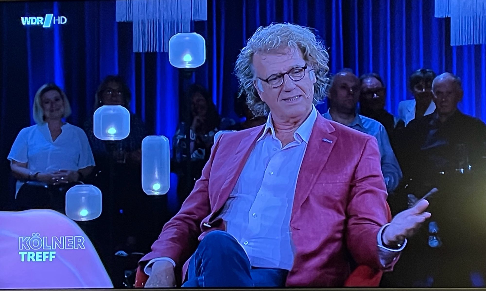 Ausnahmegeige André Rieu im „Kölner Treff“.