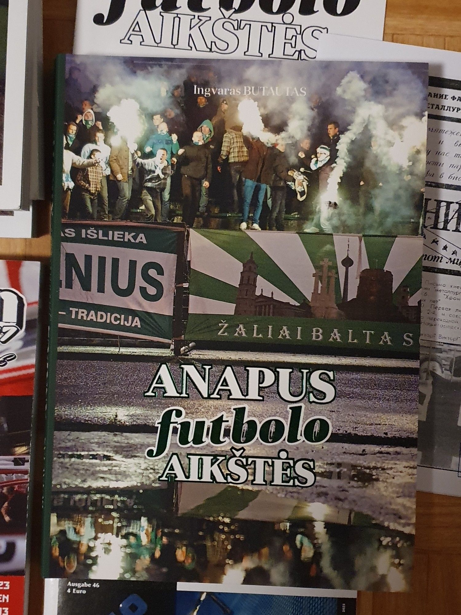 Bild von einem Fußballbuch