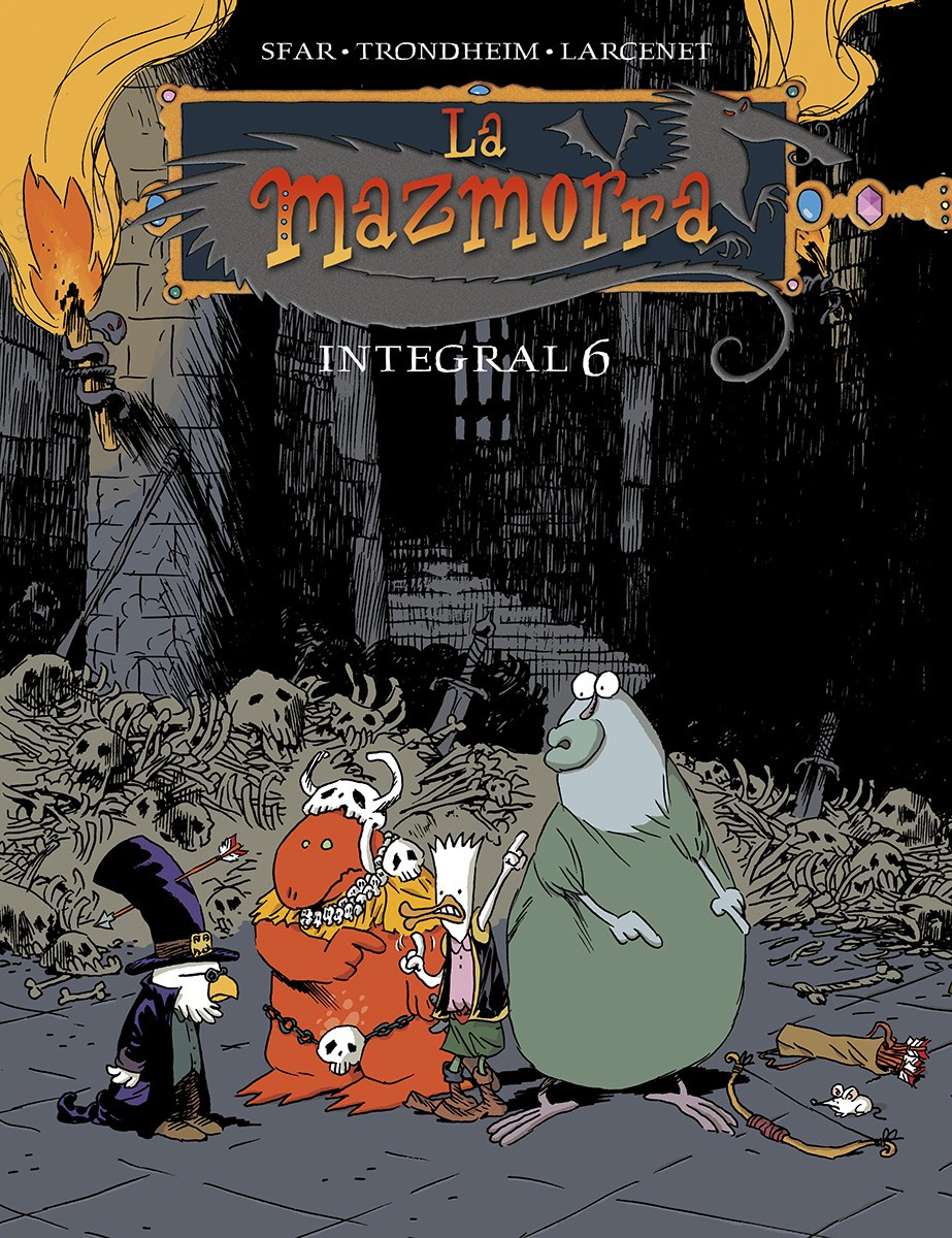 Portada del cómic "LA mazmorra. Integral 6)