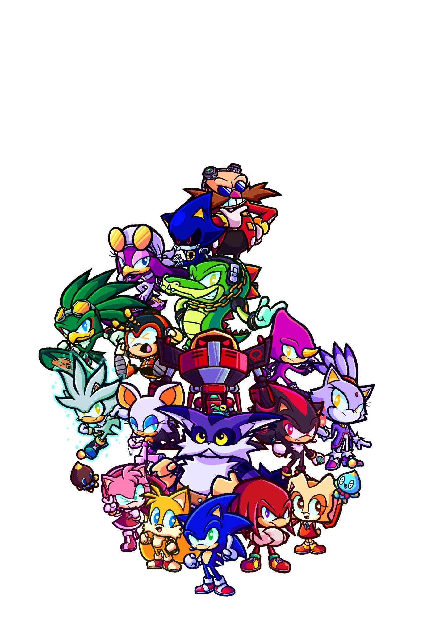 Art of all the characters I've done so far.