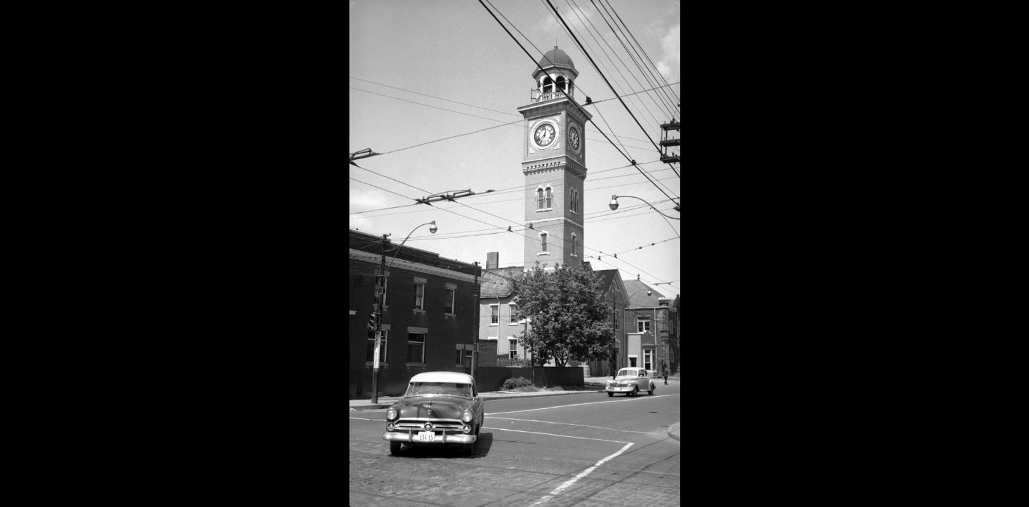 #OTD #Toronto #tower #Firestation #TorontoPhoto #OnThisDay #BWPhotography #HistoricPhoto