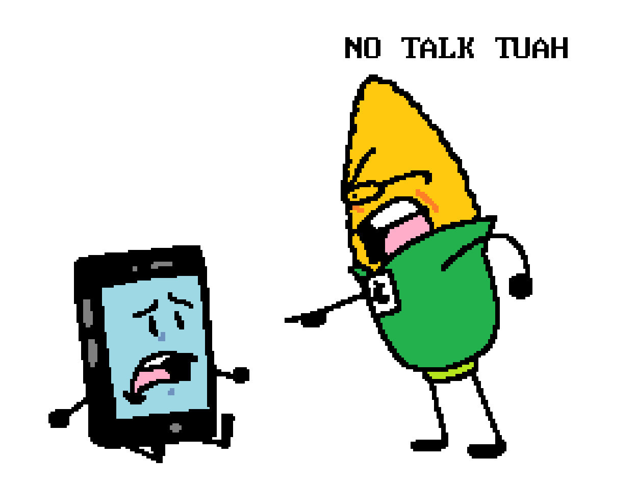 THE TERRIBLE CORN MAN REFUSES HIS SON A LISTEN OF TALK TUAH