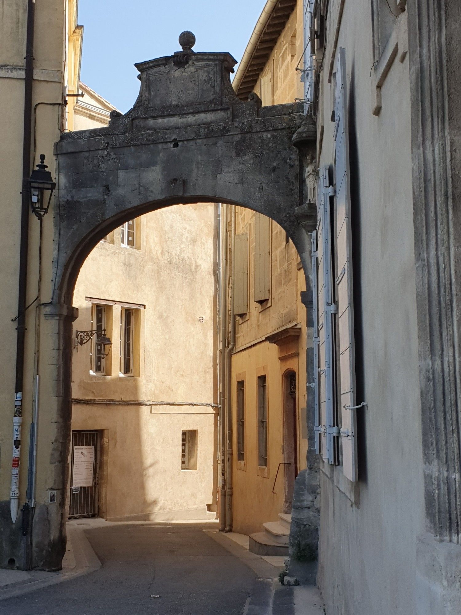 A back-street in Arles