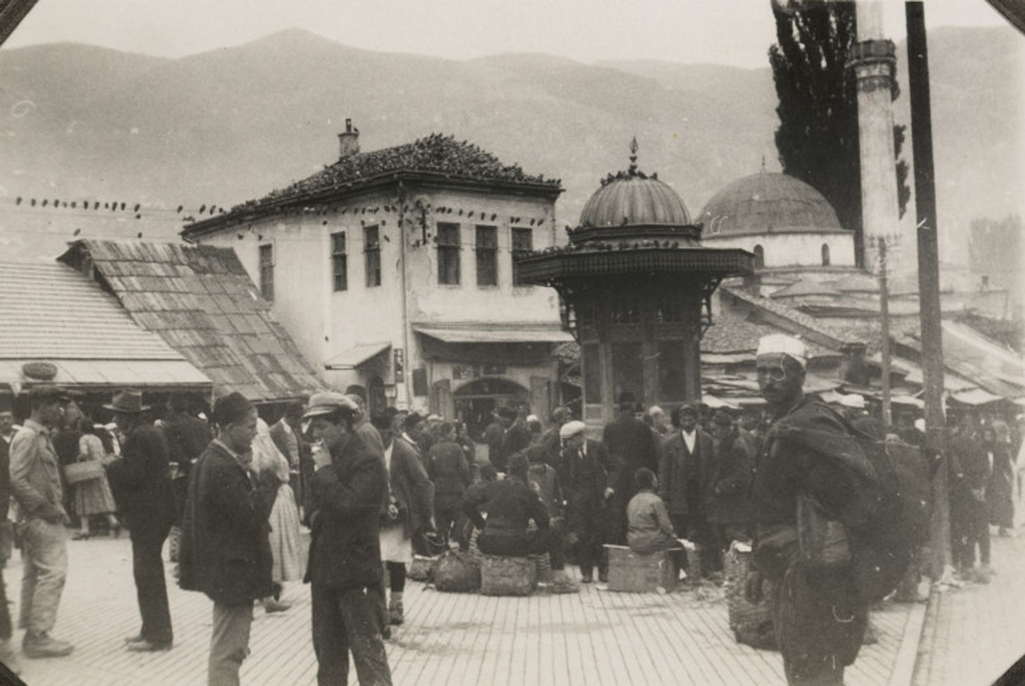 Sarajevo's Baščaršija around 1930