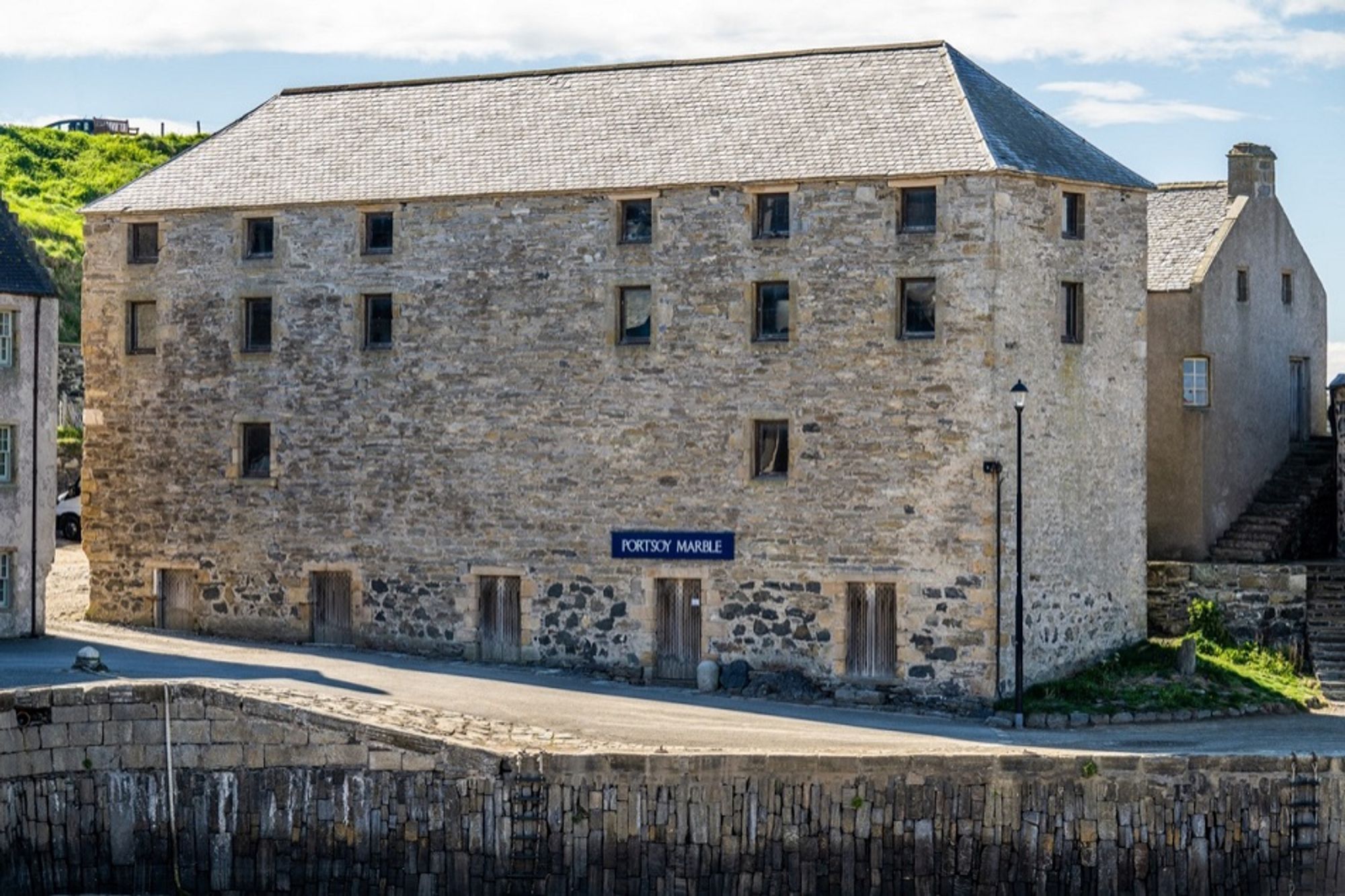 Marble Warehouse, Portsoy, Scotland. Credit – North East Scotland Preservation Trust.