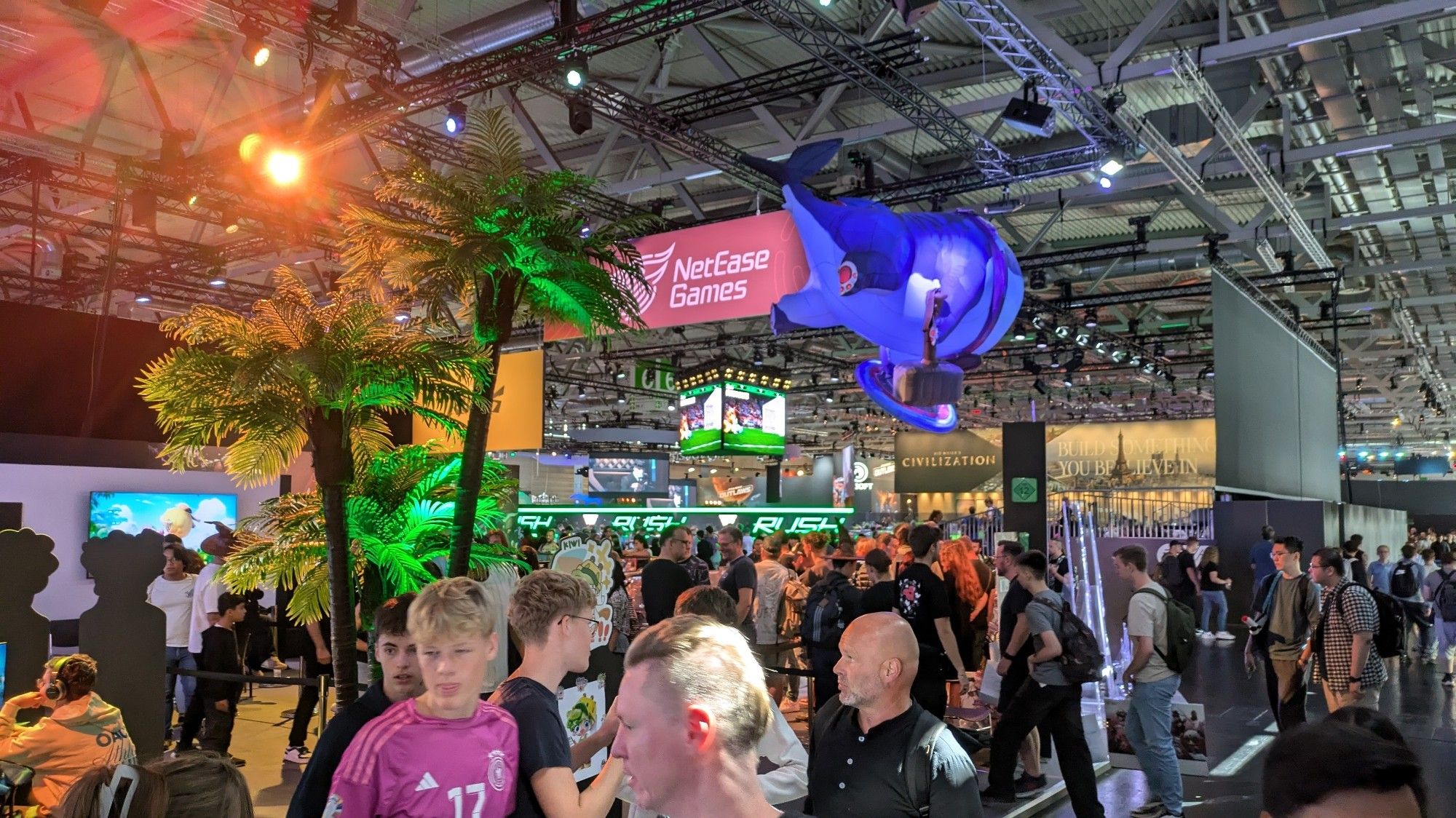 Gamescom Halle