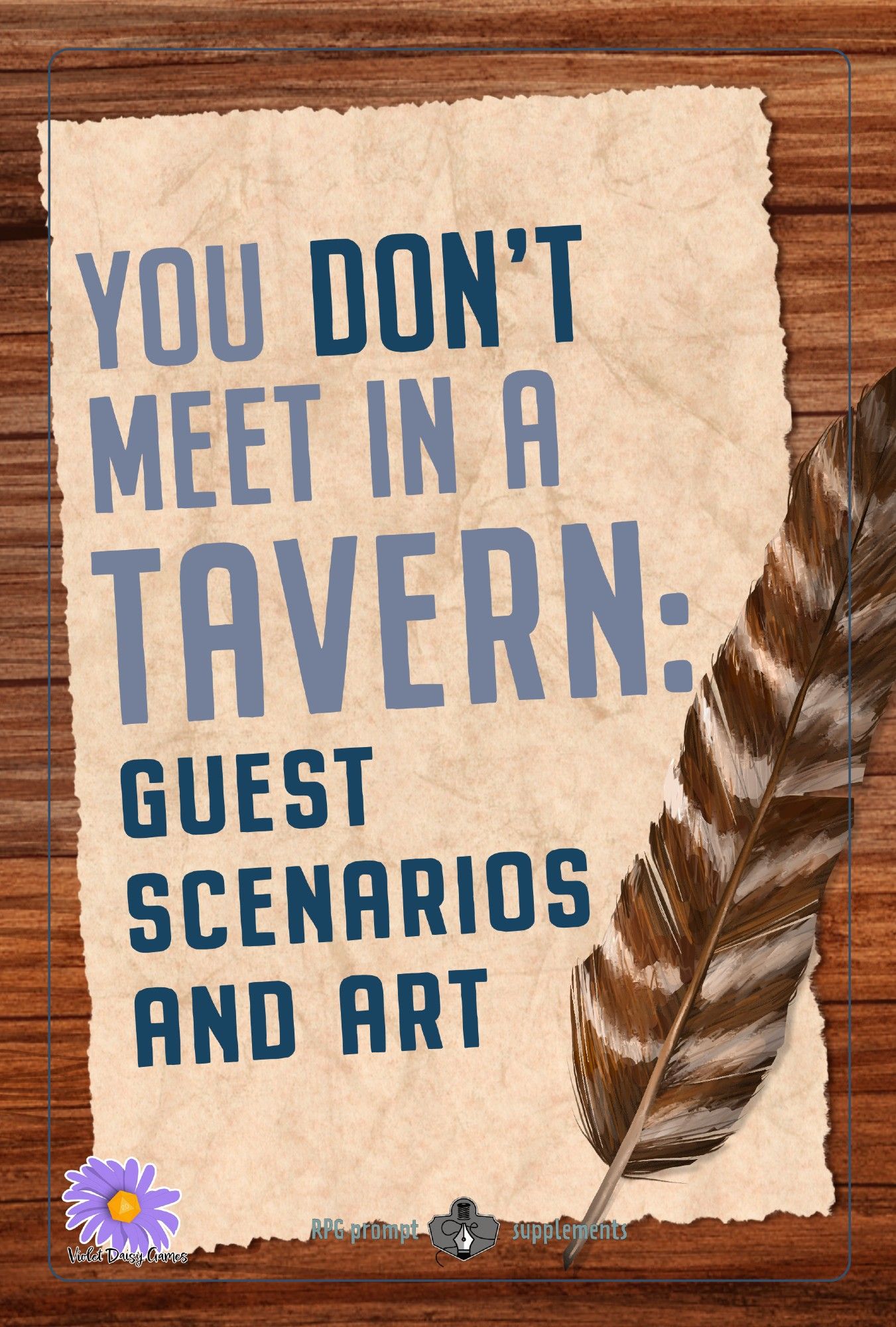 We are lucky to have Nala Wu contribute to You Don't Meet in a Tavern: Guest Scenarios & Art