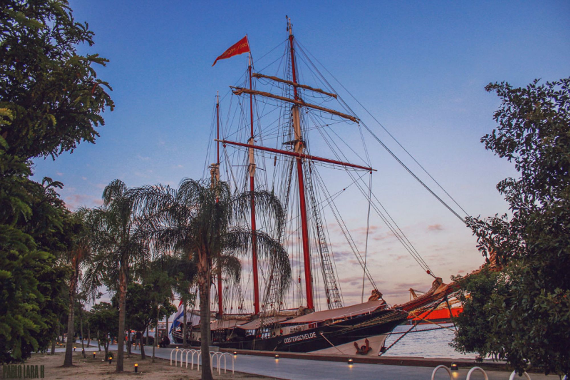 Oosterschelde ship in the Museu do Amanhã in Rio de Janeiro