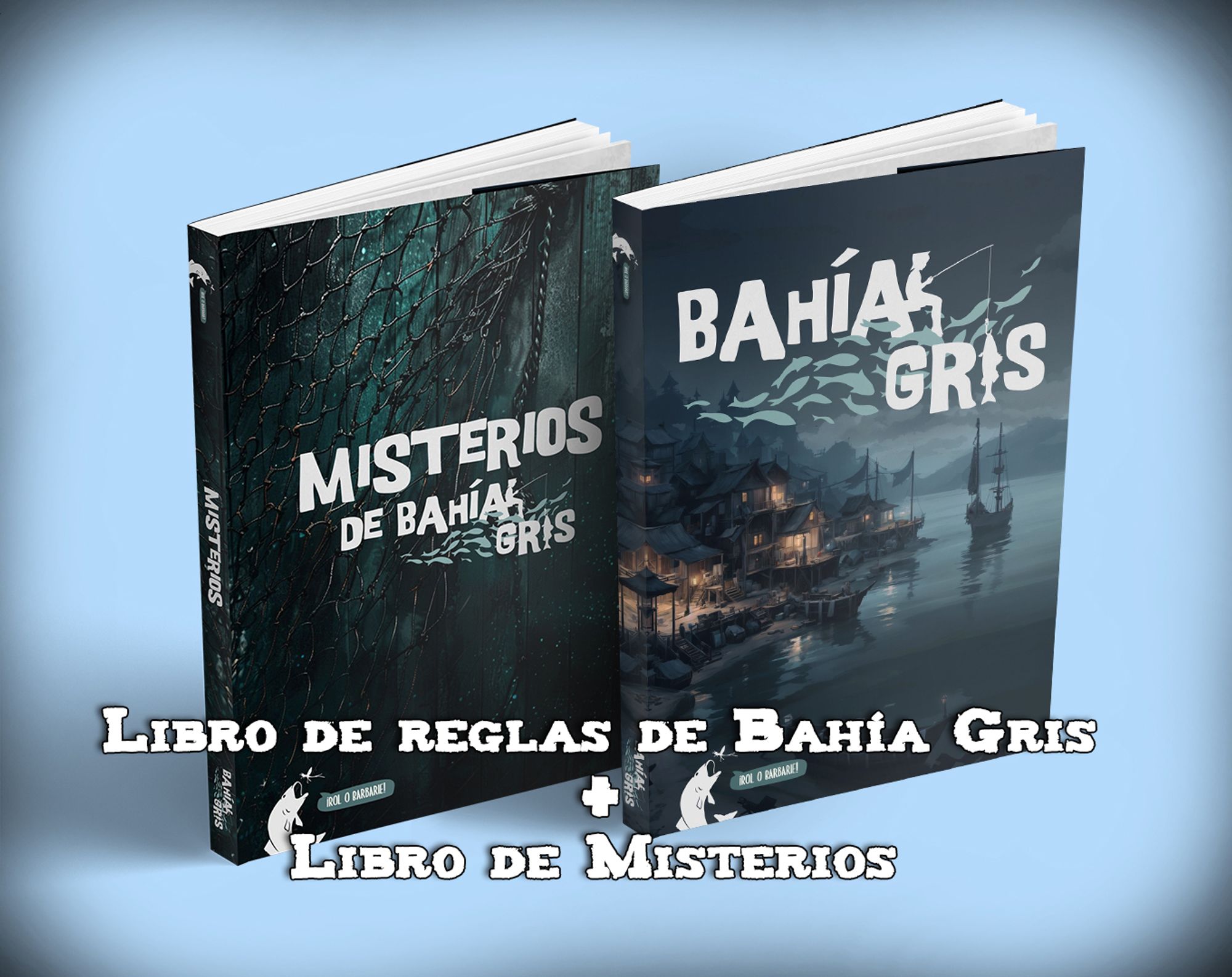 Libro de reglas de Bahía Gris +  Libro de Misterios