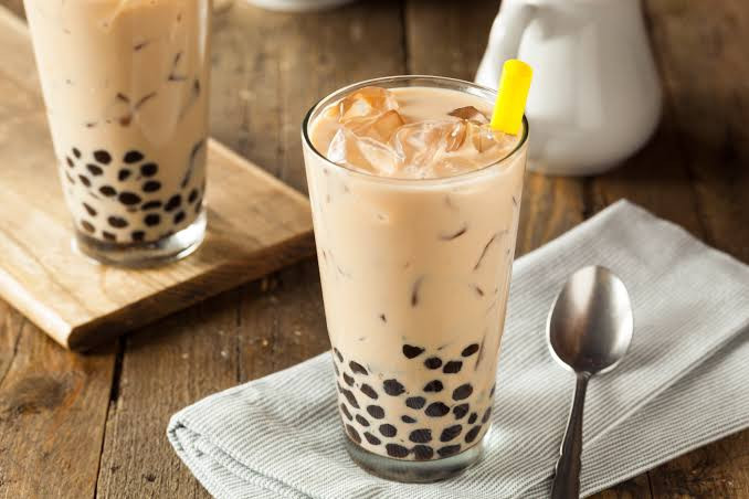 Classic boba milk tea