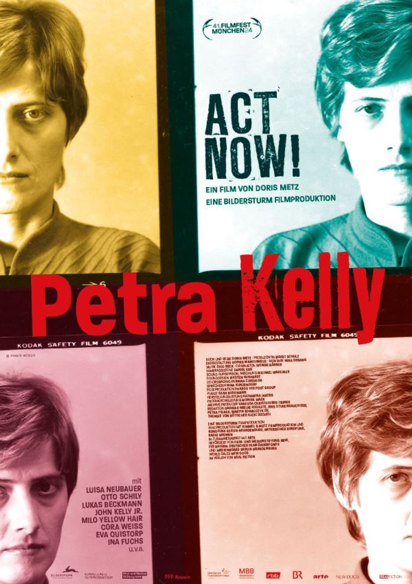 Filmplakat: Petra Kelly – ACT NOW!