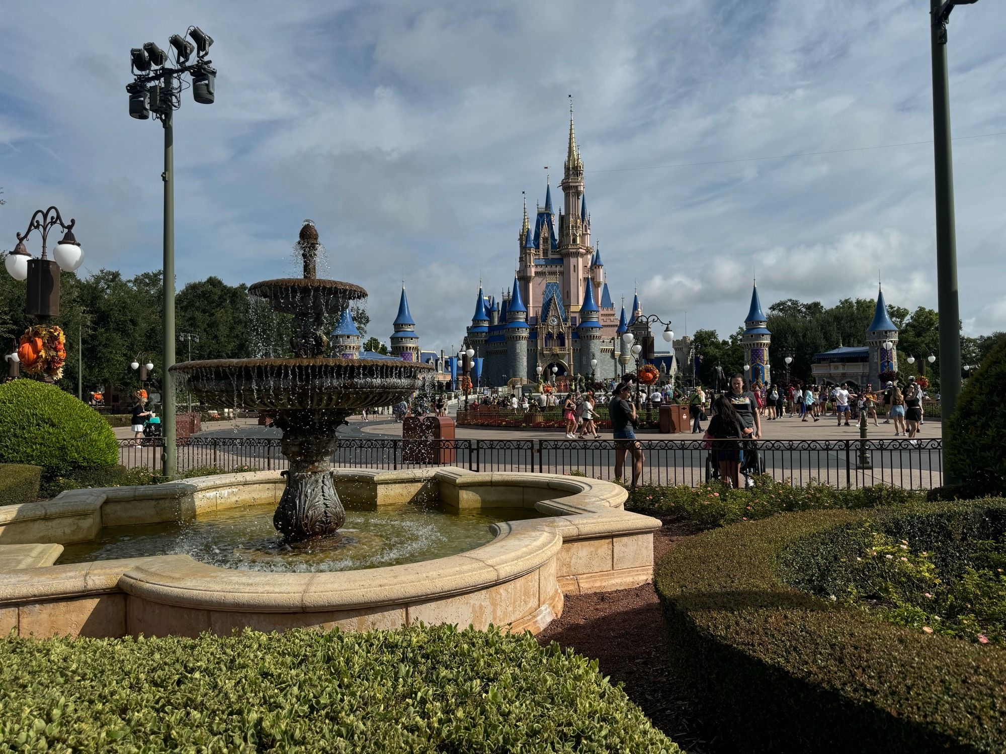 Cinderella Castle in Magic Kingdom Park at Walt Disney World Resort in Florida.