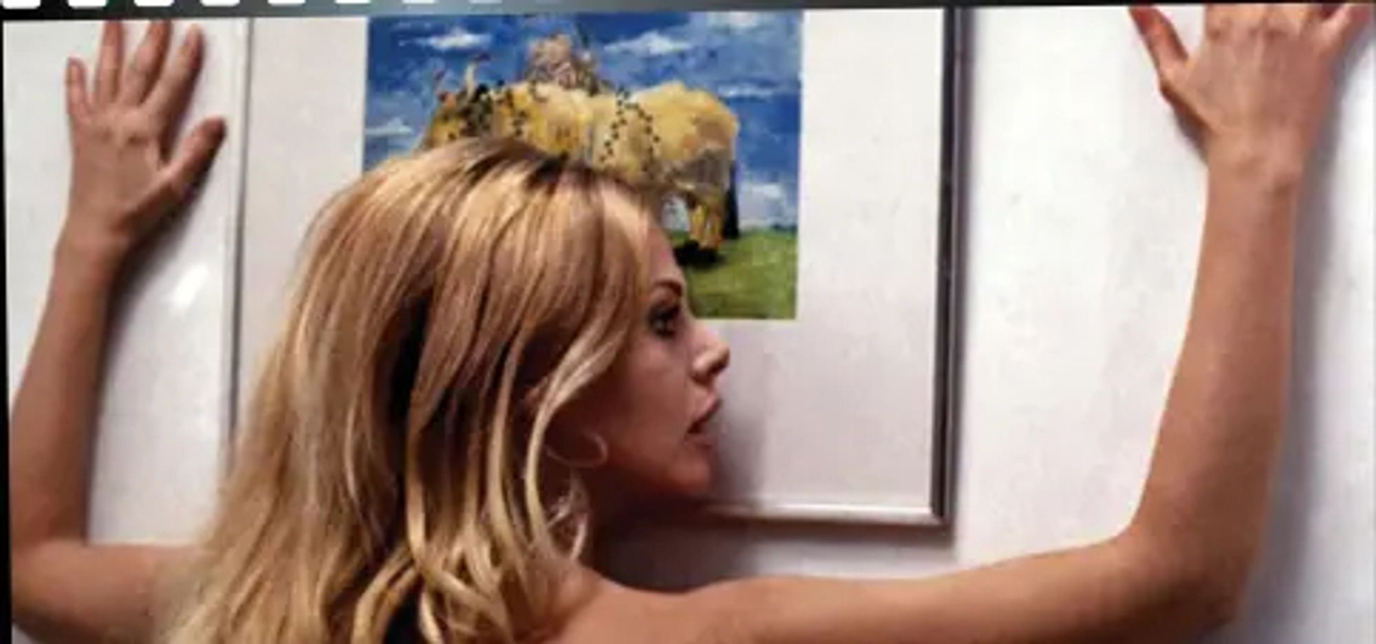 Britt Ekland, casting the Horny Magic