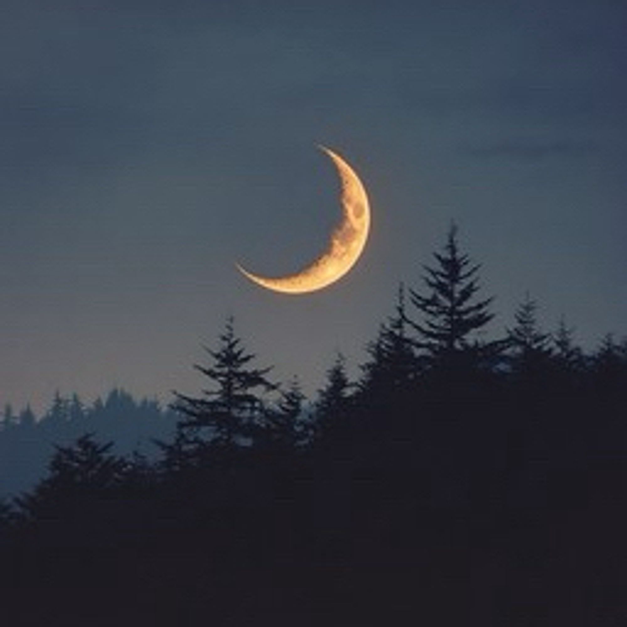 Crescent moon