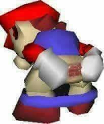 mario 64 goatse, by wet goblin
