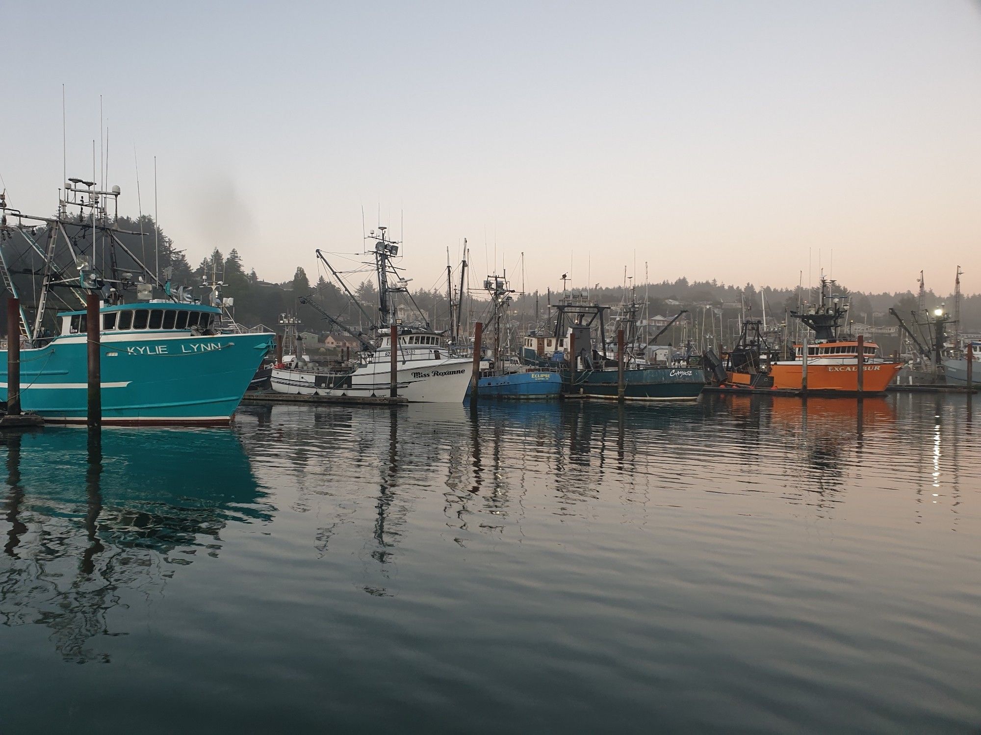 Newport Pacific fishing fleet