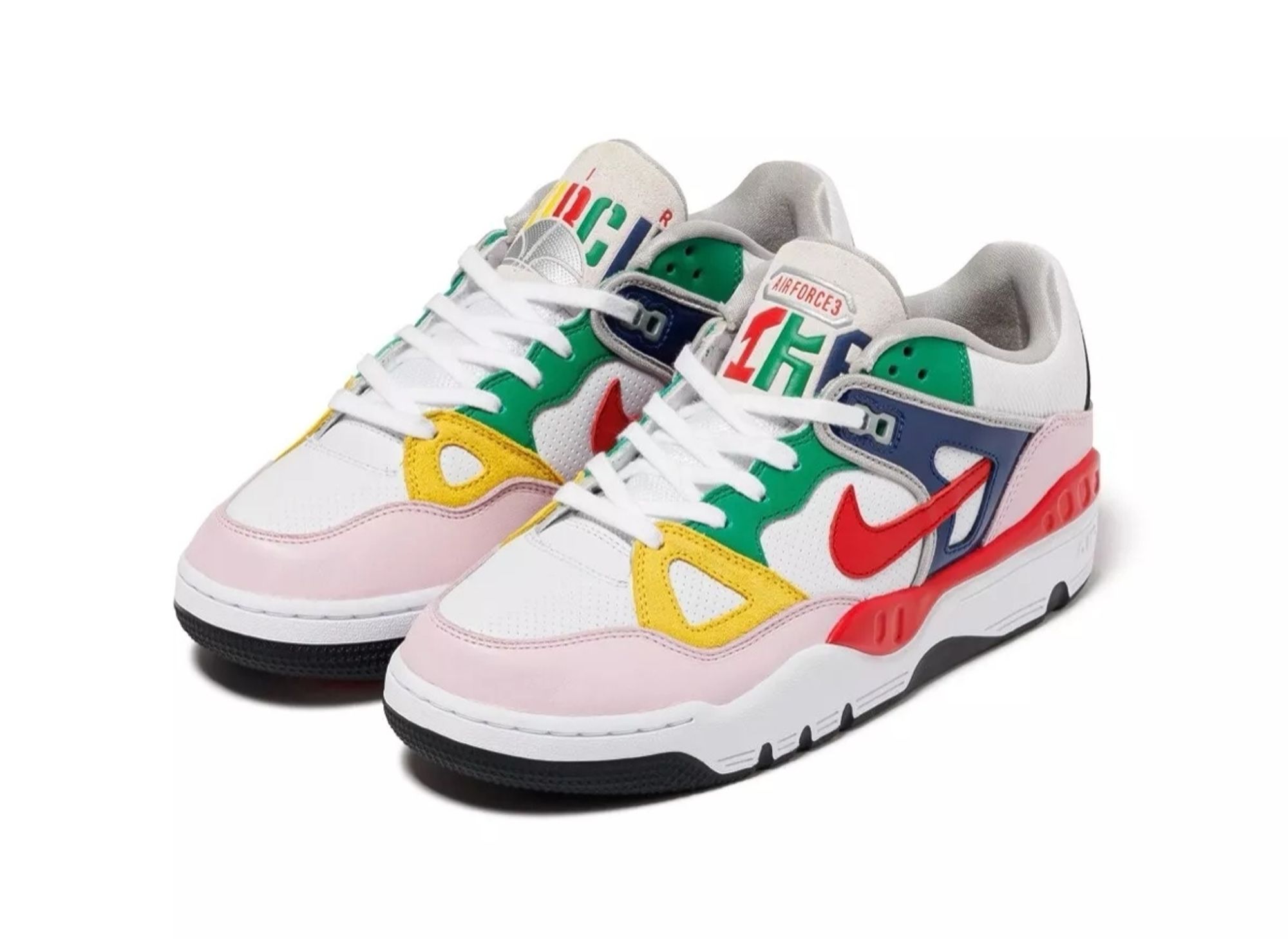 Tênis Nike Nigo Airforce - colorido.