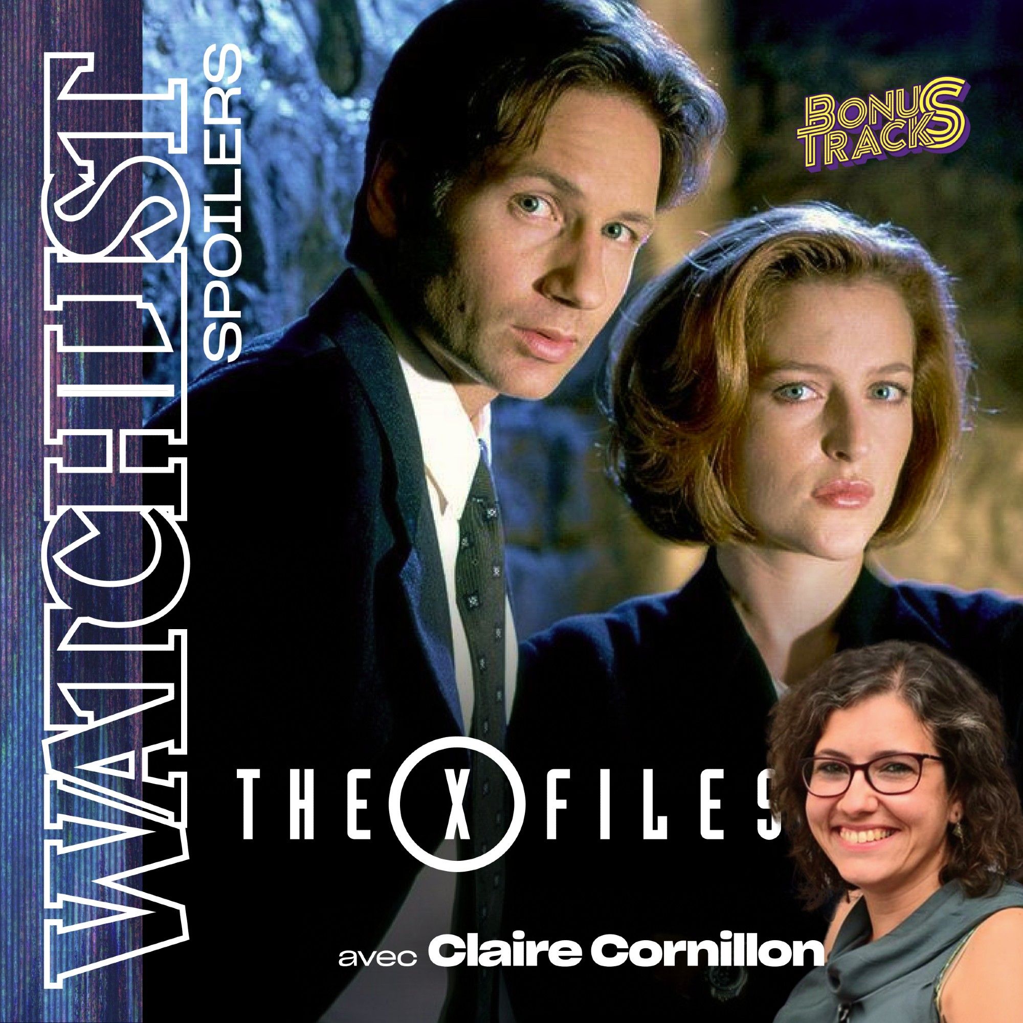 Miniature de notre podcast avec Claire Cornillon sur The X Files