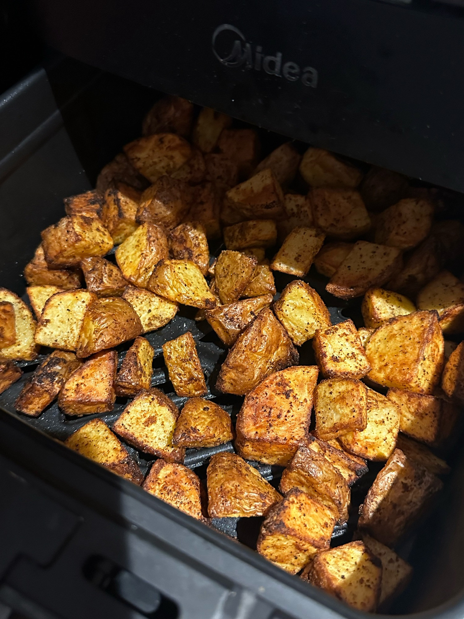 potatoes in the air fryer