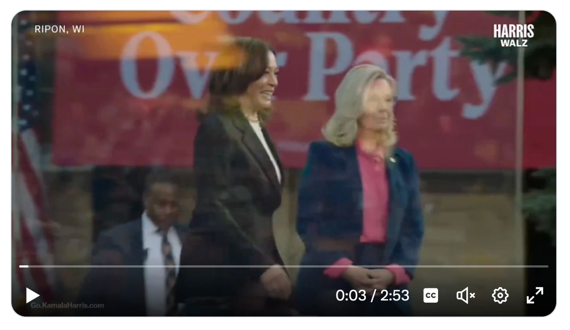 Michael Tracey
@mtracey
Simply incredible that the Dem nominee has crowds chanting for Dick and Liz Cheney. And not only that, but lauding all Dick has done to "serve our country." Oddly bereft of any specifics from that laudable service. I wish I could go back to 2004 and tell the DailyKos about this