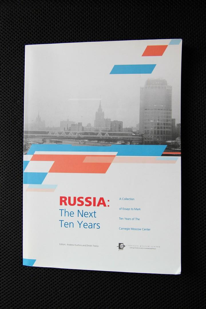 cover of the 2004 book "Russia: the next ten years"