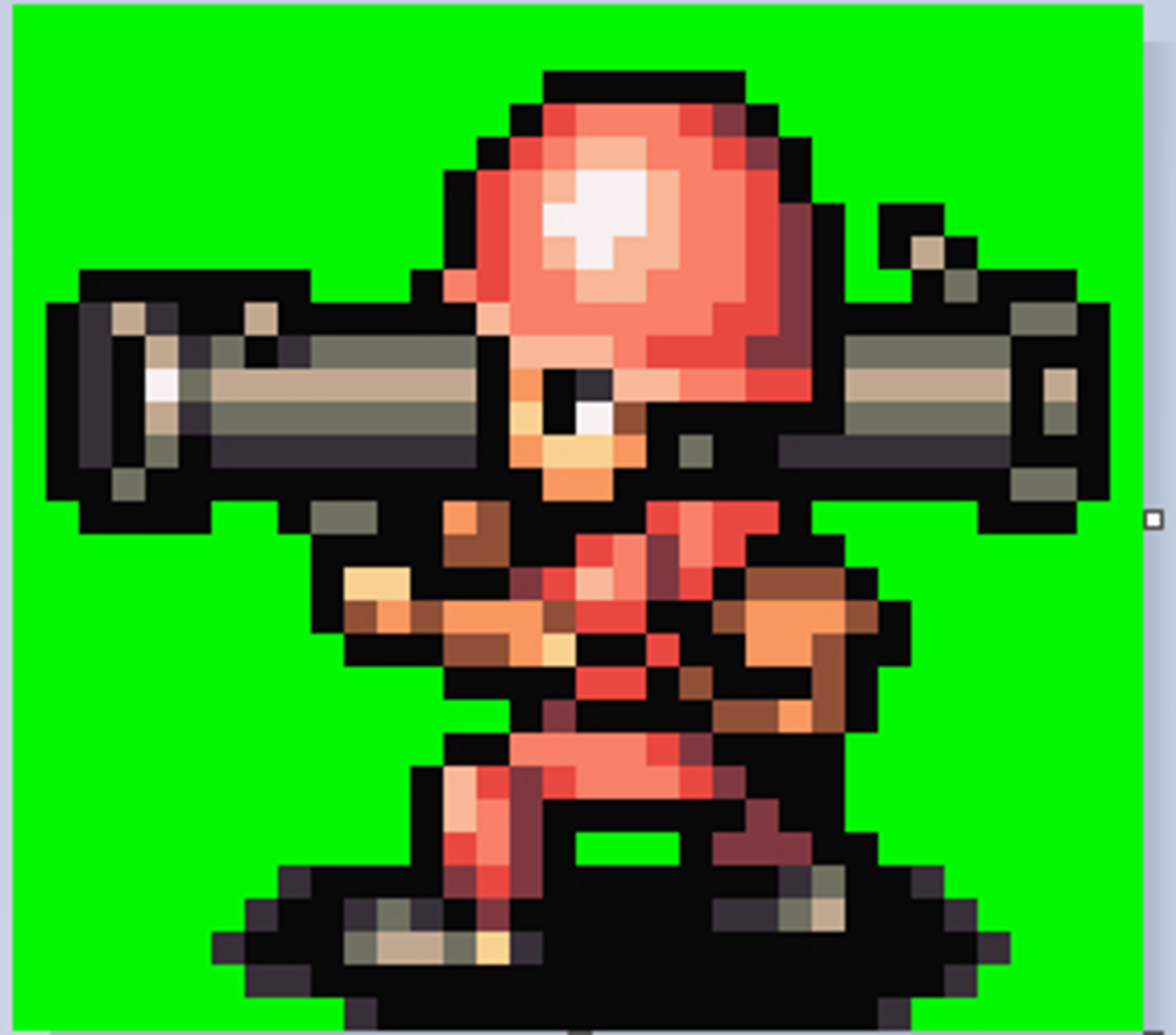 mechanized army guy from advance wars