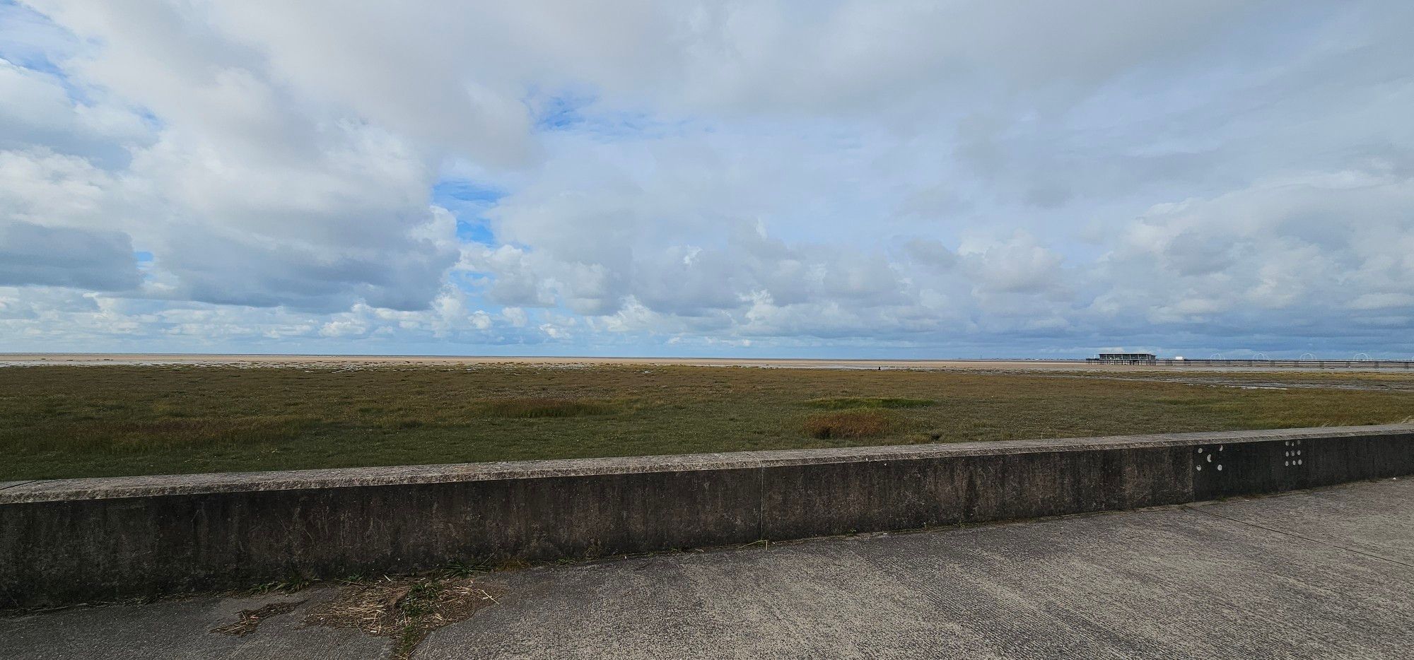 Southport sea front.