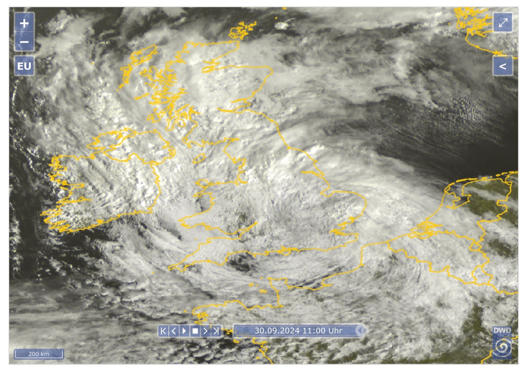 Current satellite image of clouds. Lots of clouds.