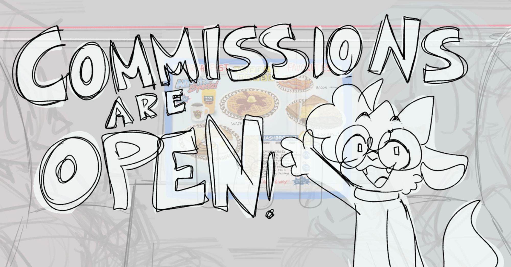 commissions are open announcement!