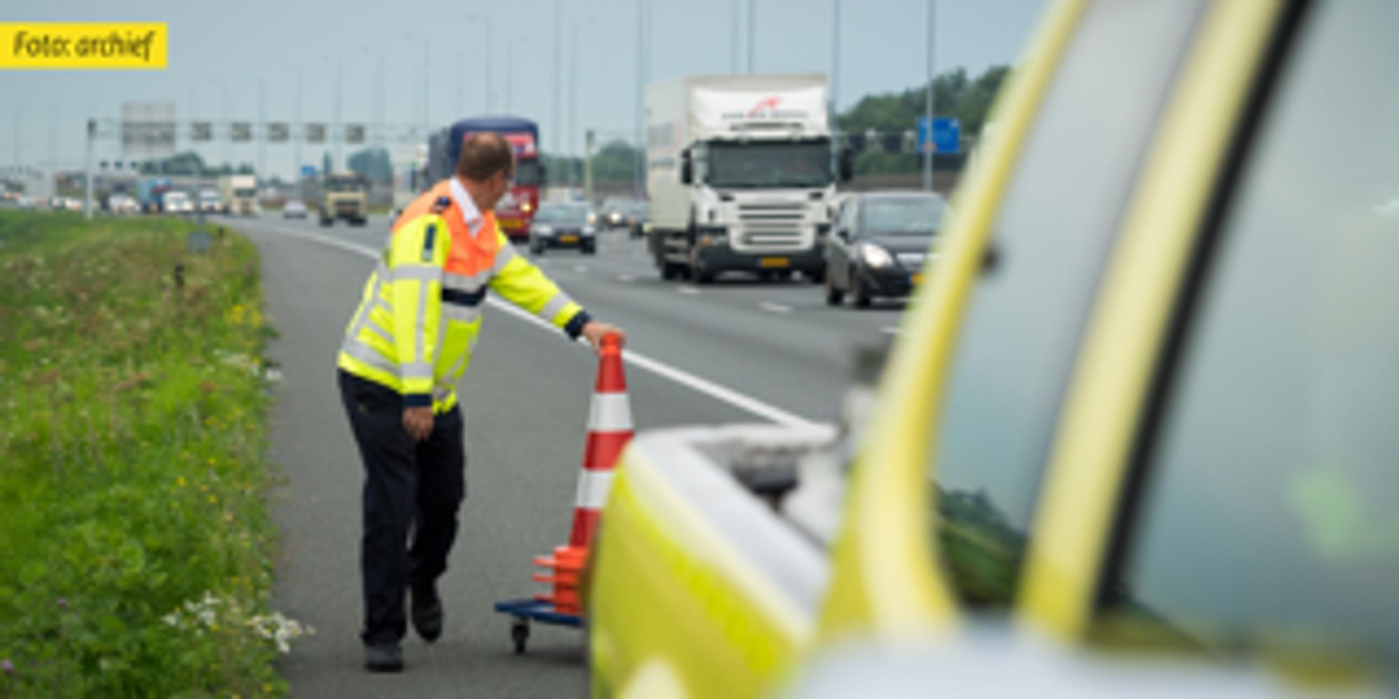 De #N2 richting Europaplein bij afrit A2 Maastricht-Centrum Zuid is weer vrij na een ongeval. Veilige reis.