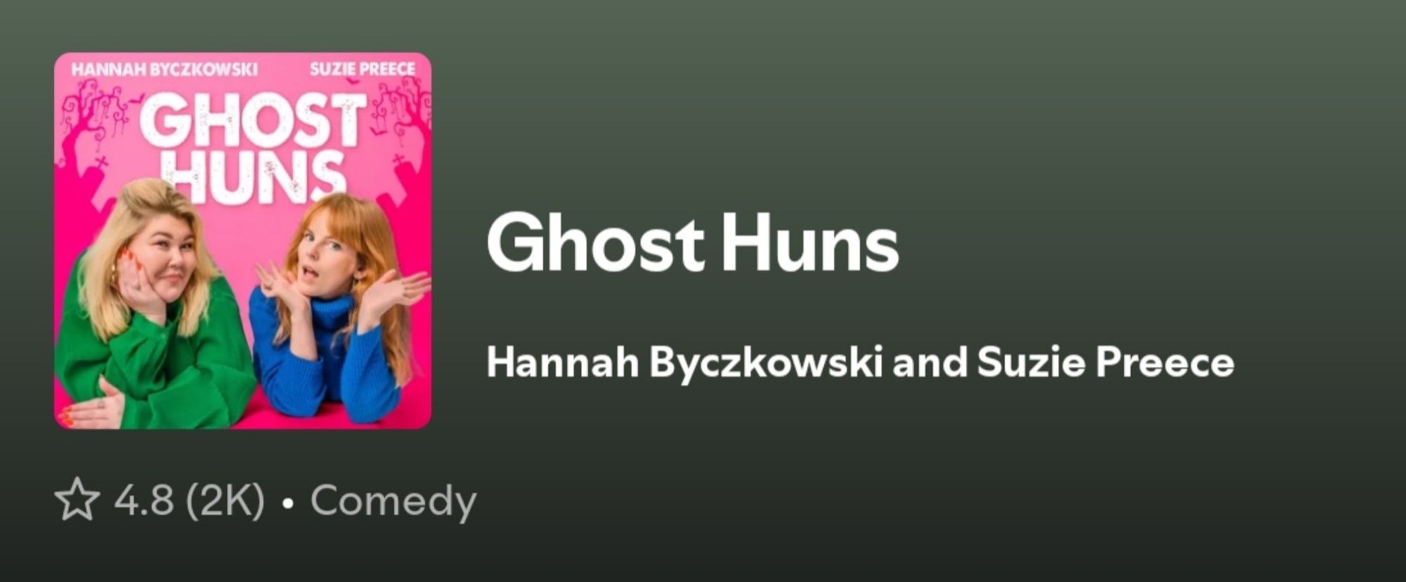 A Podcast called Ghost Huns