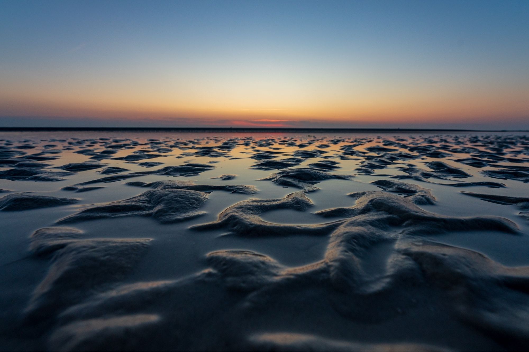 Ebbe auf der Nordseeinsel Amrum