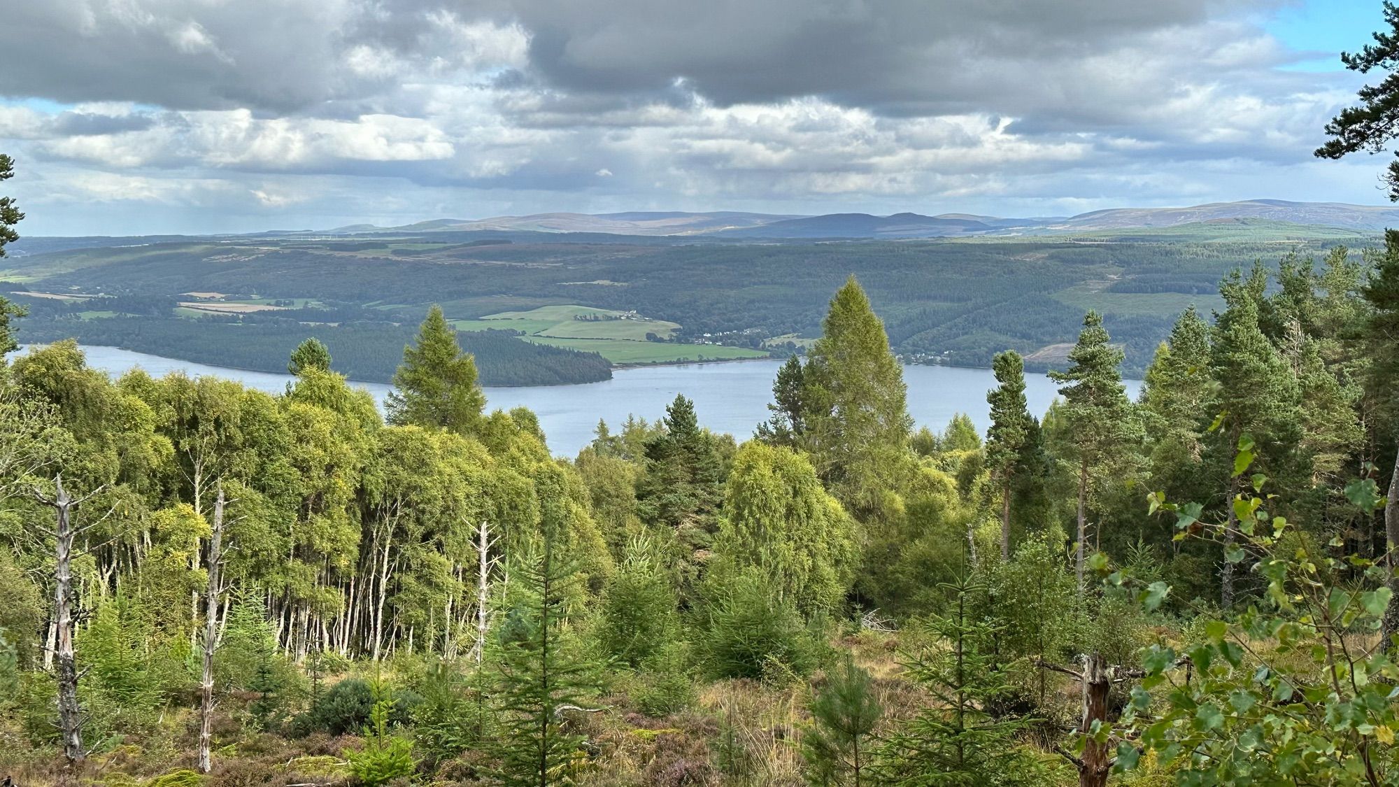 View over Loch Ness