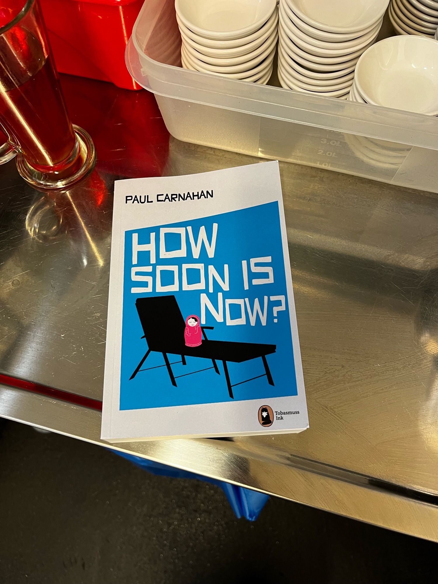 How Soon Is Now, the debut novel by @pacarnahan.Bsky.social