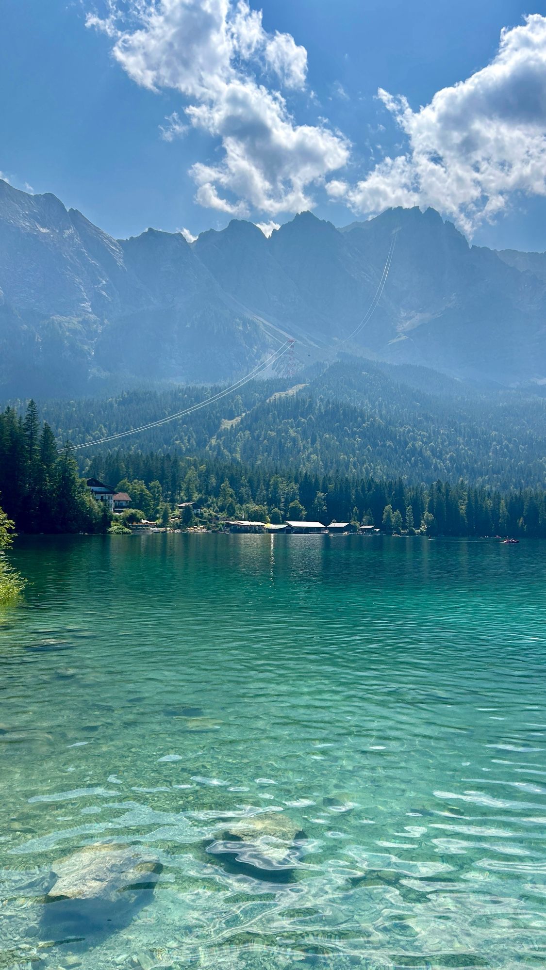 Eibsee mit Zugspitze