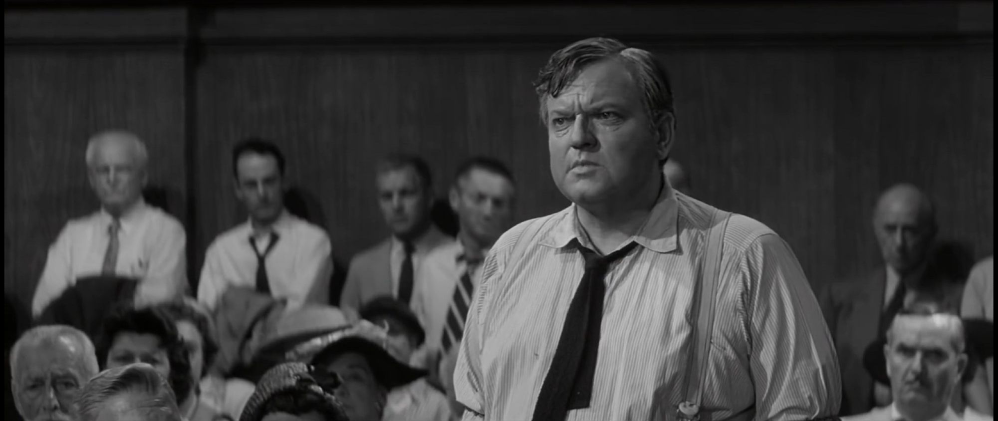 Orson Welles, portraying the lawyer defending the two men. (I honestly didn't even recognize him)