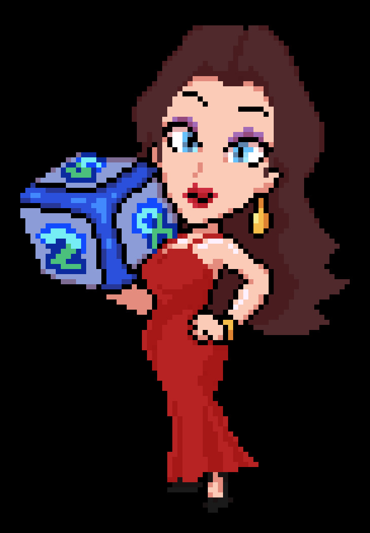 Pauline sprite by me.