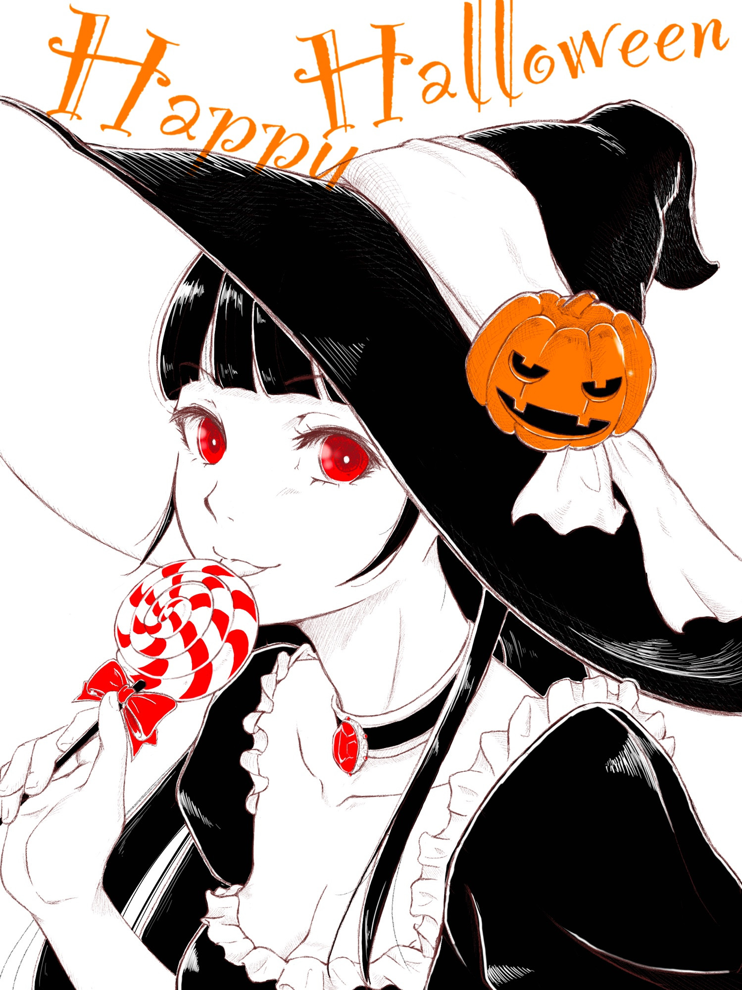 過去イラストです
よりもいキャラでのハロウィンイラストのラストは報瀬ちゃんでした。